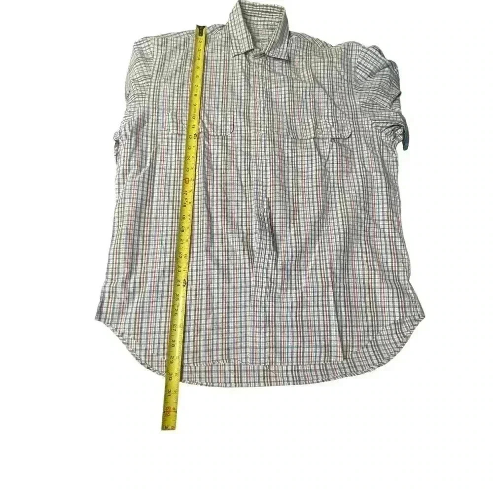 Turnbull & Asser Short Sleeve Shirt Men’s Cotton Made in England Size Large - Picture 4 of 5